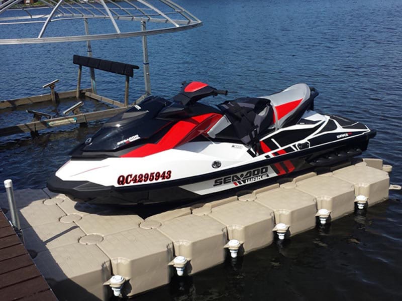 Candock jet ski floating dock Candock jet ski floating dock
